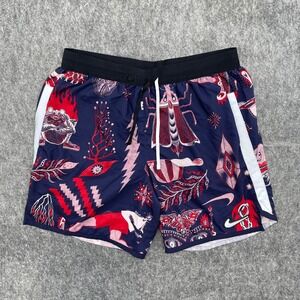 Nike Flex Wild Run Running Shorts Small 6" Inseam Purple Reflective CJ5816 521